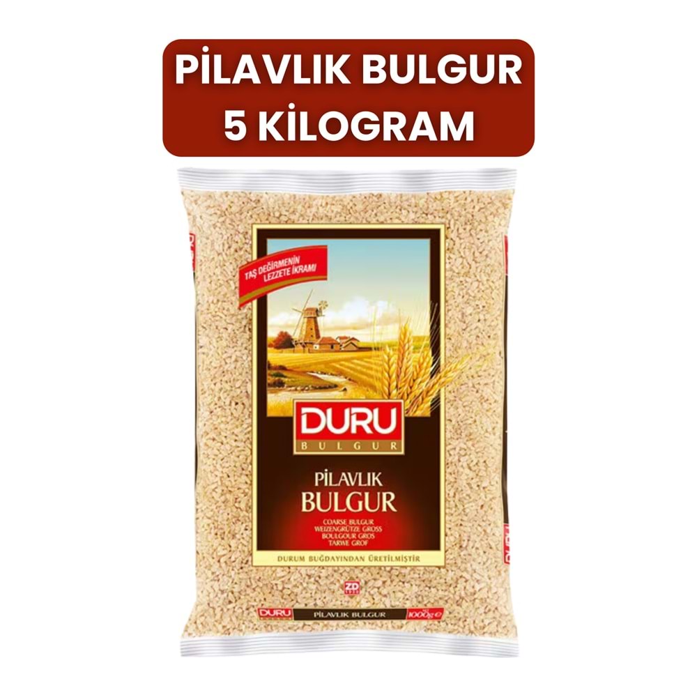 DURU PİLAVLIK BULGUR 25KG