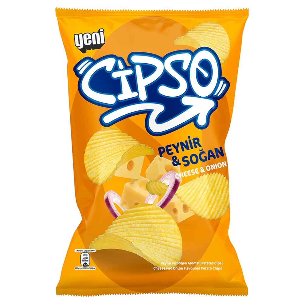 CİPSO PEYNİR SOĞAN 160 G