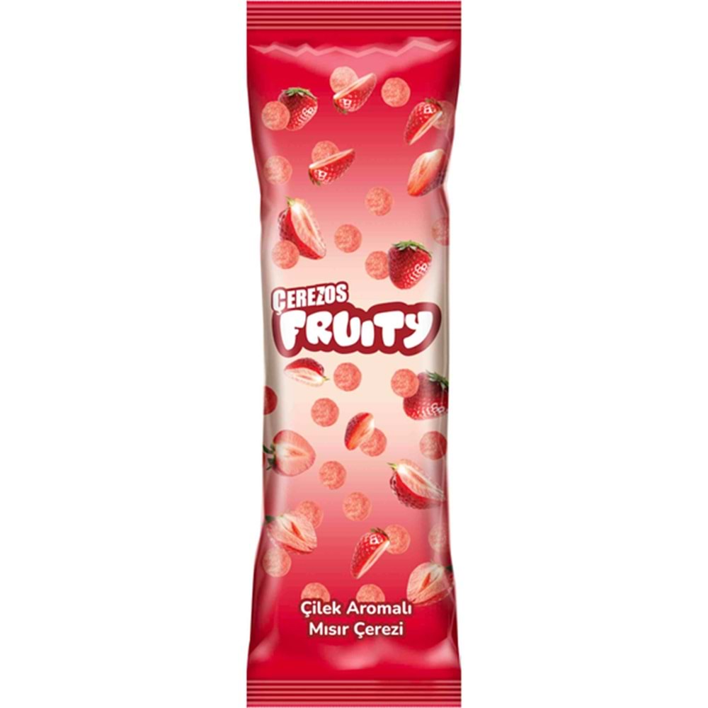 CEREZOS FRUITY ÇİLEK 26 GR