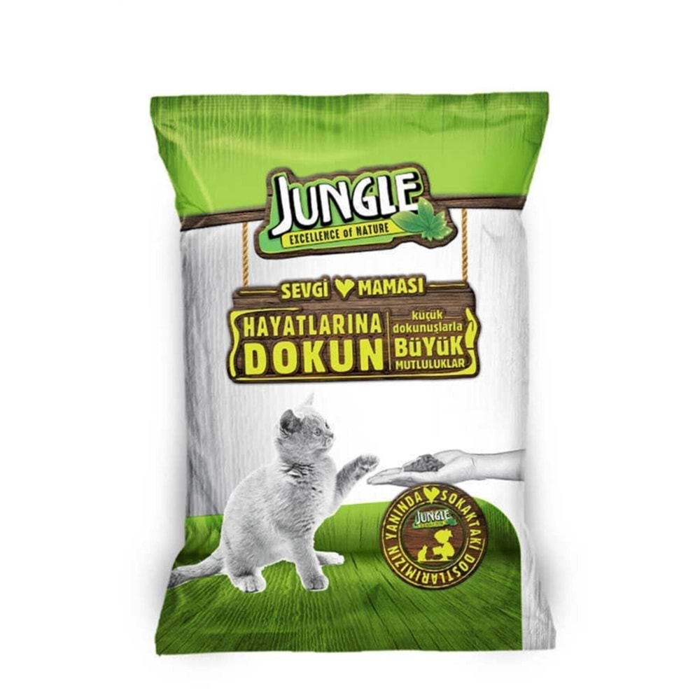 JUNGLE SEVGİ KEDİ MAMASI 100 GR ADET