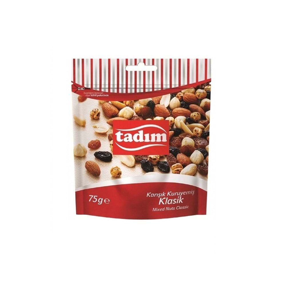 TADIM KLASİK KARISIK KURUYEMIS 75.GR