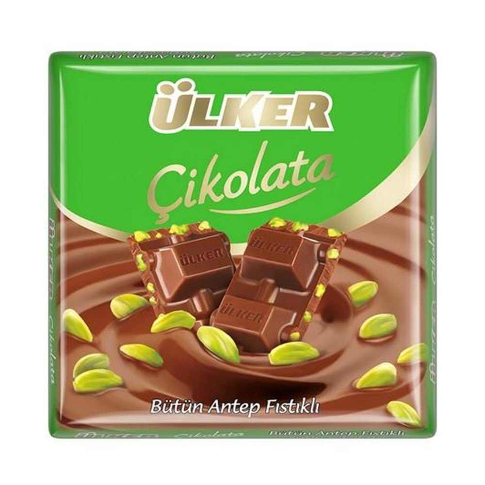 ULKER ÇİKOLATA ANTEP FISTIKLI 65 GR