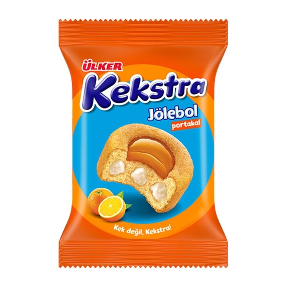 ÜLKER KEKSTRA JÖLEBOL PORTAKALLI KEK 40 G