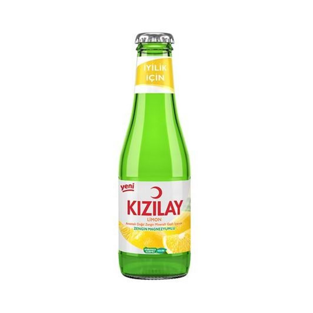 KIZILAY LİMONLU SODA 200ML
