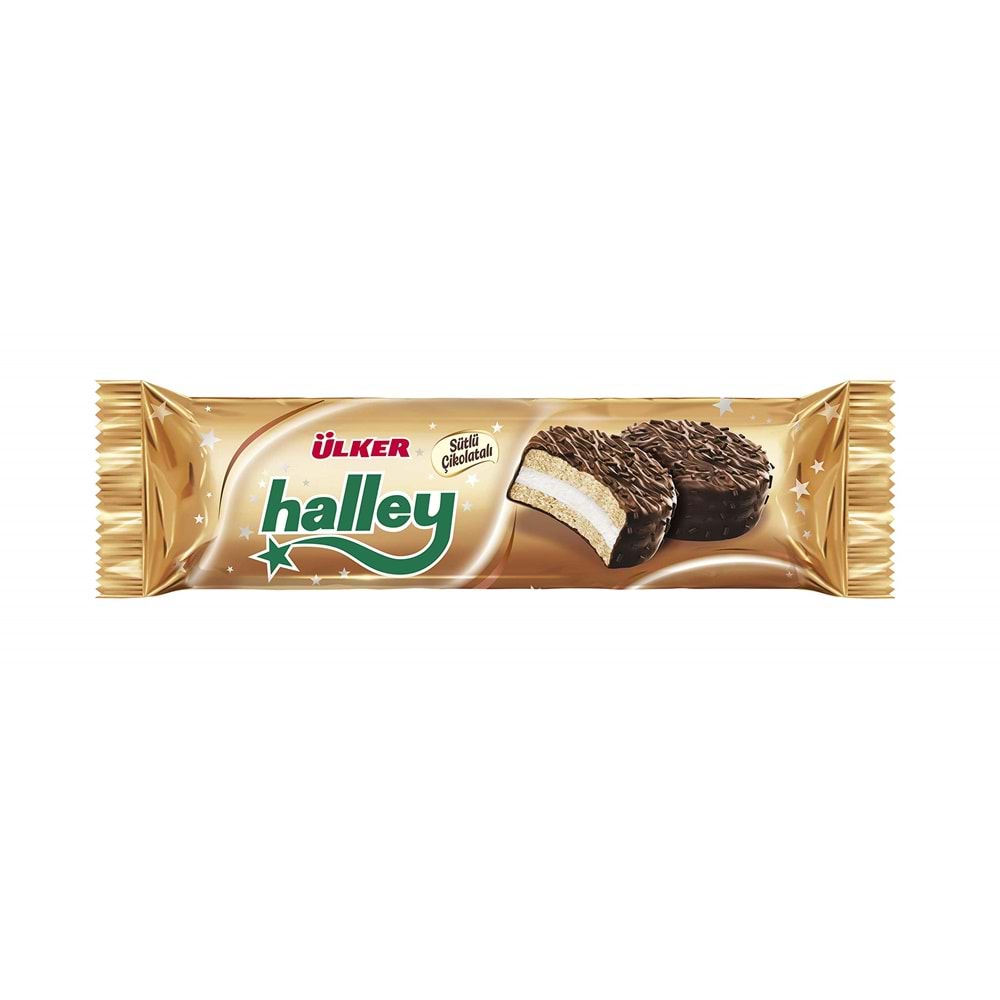ÜLKER HALLEY SÜTLÜ CİKOLATA KAPLI 66G
