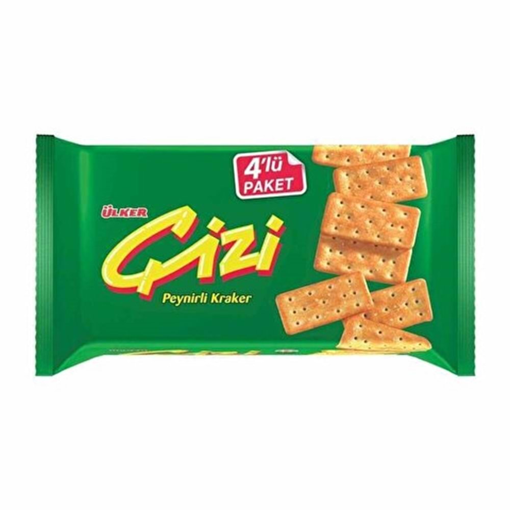 ÜLKER ÇİZİ KRAKER 4 LÜ M.P 4*70 G