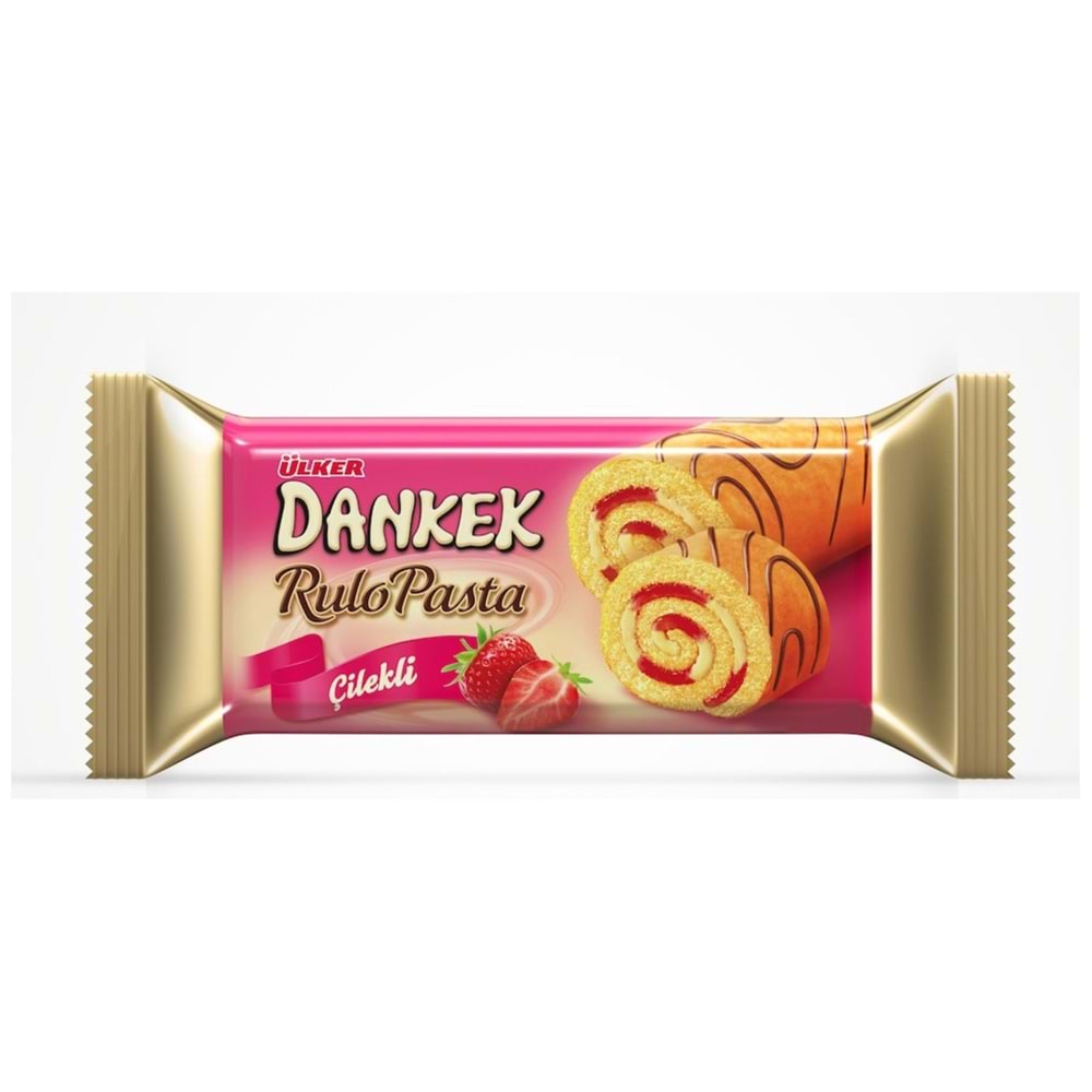 ÜLKER DANKEK RULO PASTA ÇİLEKLİ 235 G