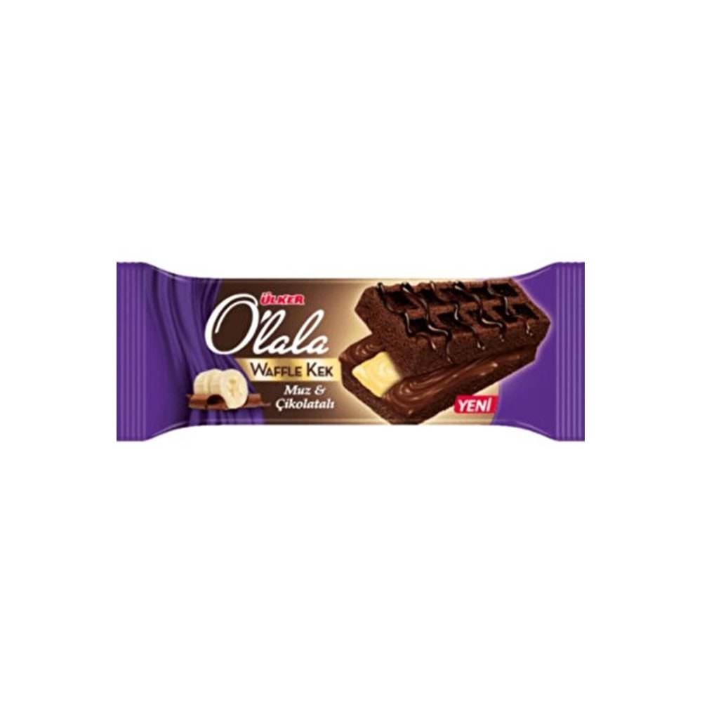 ÜLKER OLALA WAFFLE KEK ÇİK&MUZLU 70 G