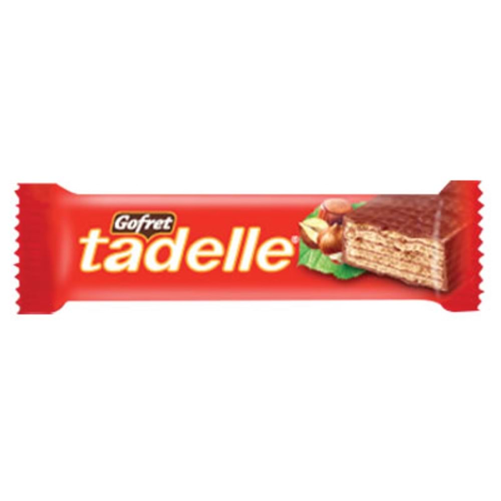 TADELLE ÇİKOLATA KAPLAMALI GOFRET 35 G