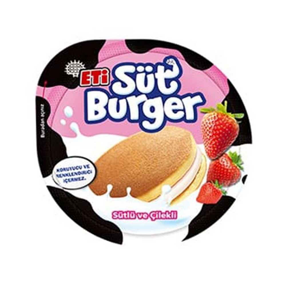 ETİ SÜT BURGER ÇİLEKLİ 35 GR
