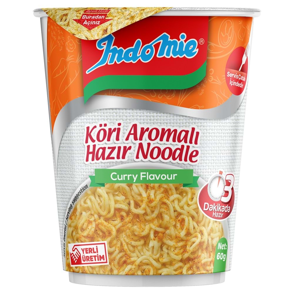 İNDOMİE KÖRİ AROMALI BARDAK 60 G