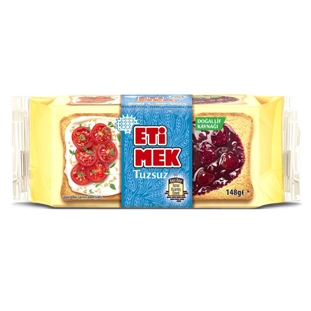 ETİ ETİMEK TUZSUZ 148 G