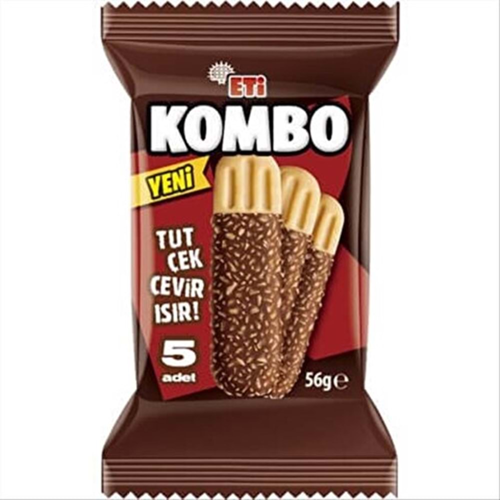 ETİ KOMBO ÇİKOLATA 56 G