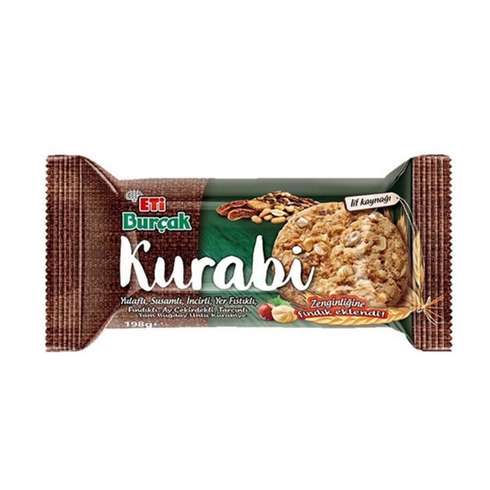 ETİ BURCAK KURABİ FINDIKLI 198.GR