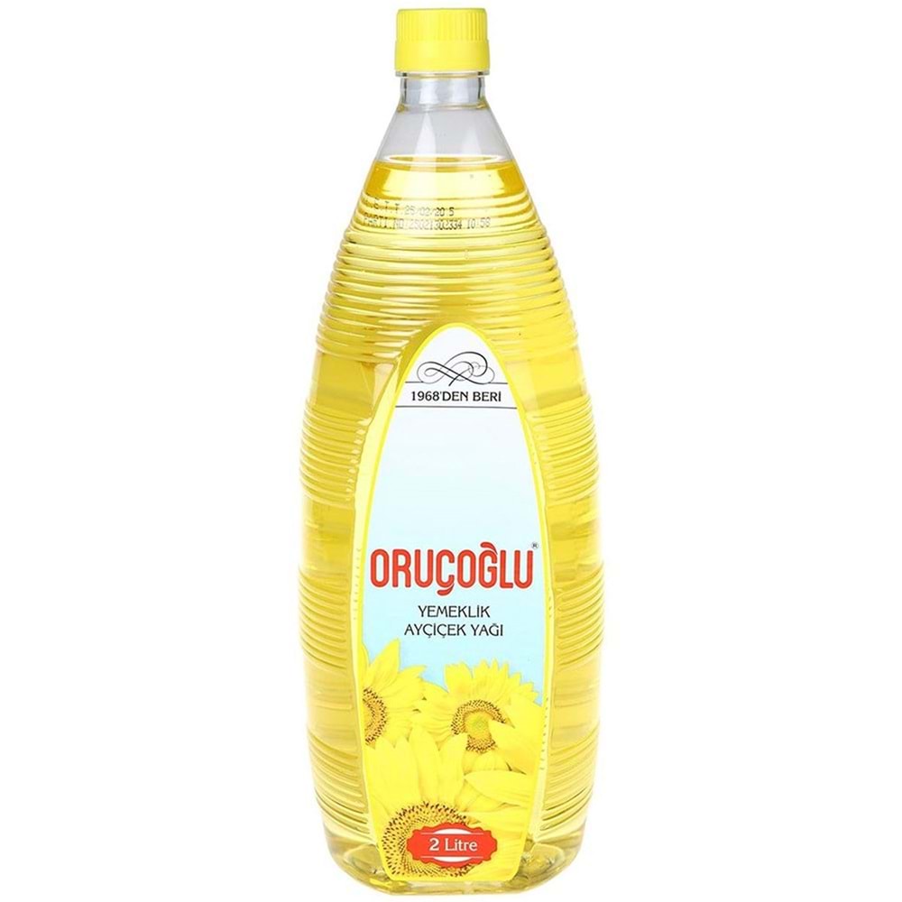 ORUÇOĞLU AYÇİÇEK YAĞI 2L