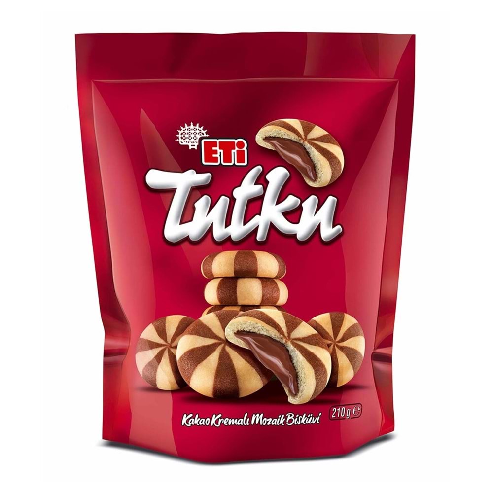 ETİ TUTKU BİSKÜVİ POŞET 210 G