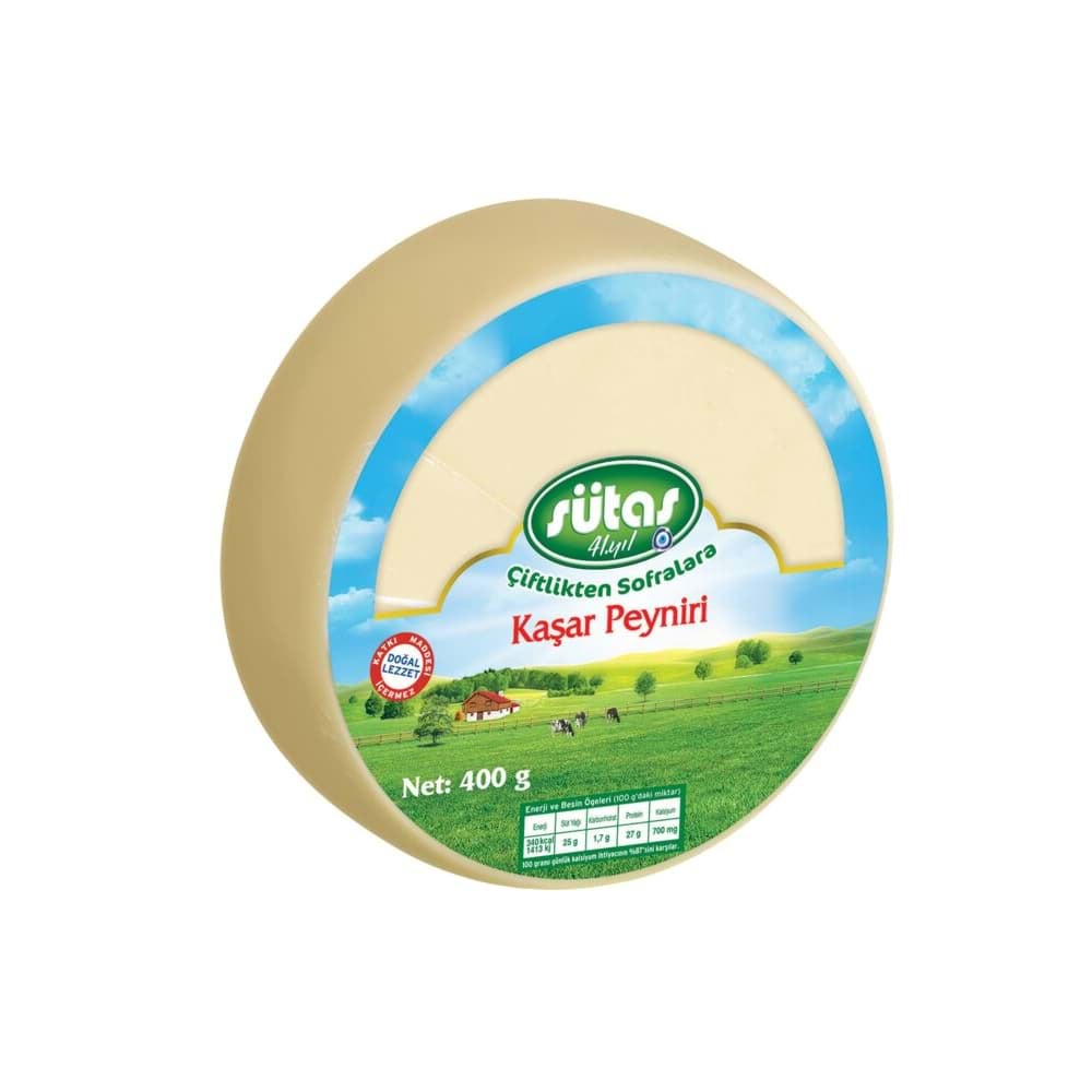 SÜTAŞ KAŞAR PEYNİRİ 400 GR