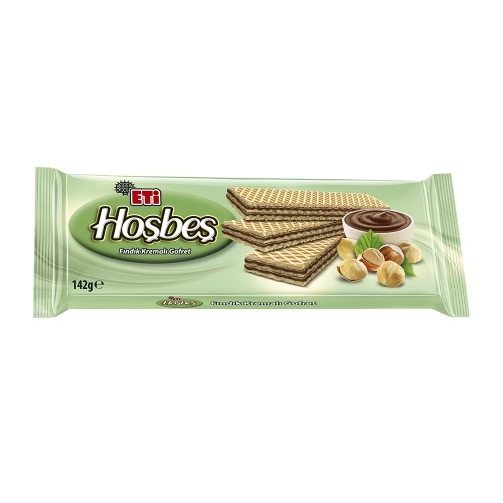 ETİ HOŞBEŞ FINDIKLI GOFRET 142 G