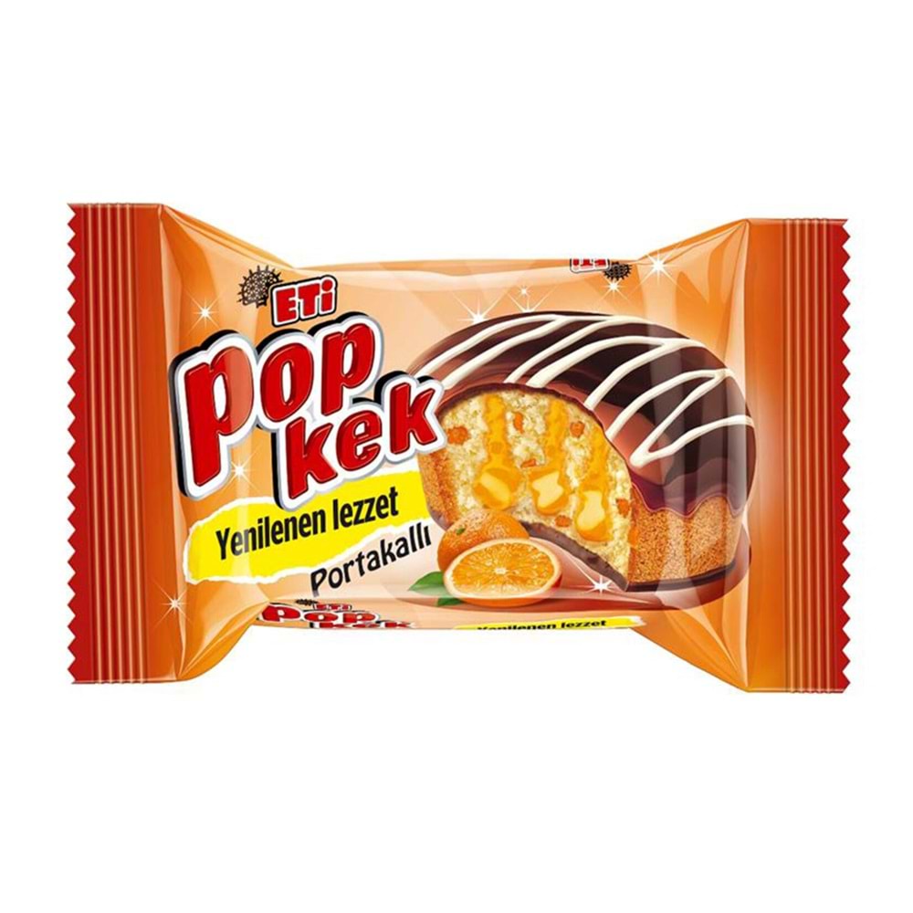 ETİ POPKEK PORTAKALLI 60 G