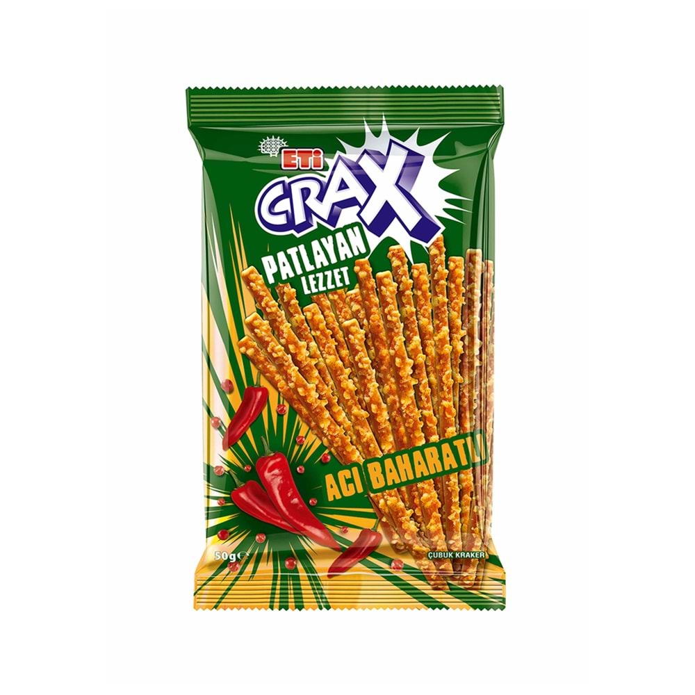 ETİ CRAX ACILI ÇUBUK KRAKER 50 G