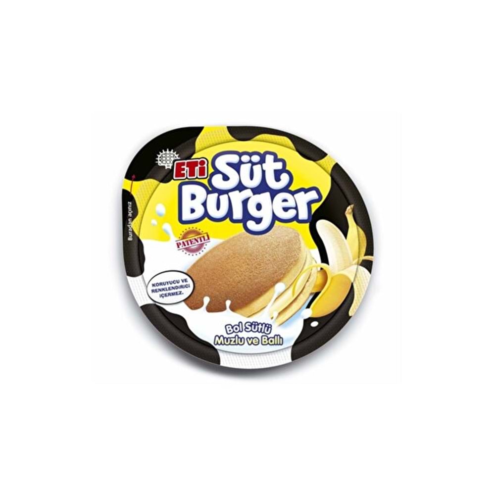 ETİ SÜT BURGER MUZLU 35GR