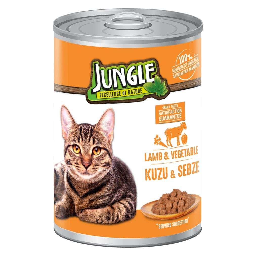 JUNGLE KONS. KUZU ET VE SEBZELİ 400.GR