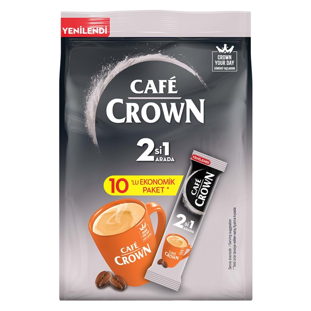 ÜLKER CAFE CROWN 2İN1 10*11 G