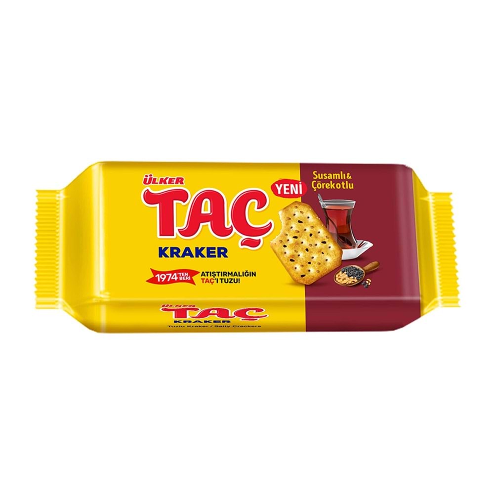 ÜLKER TAÇ KRAKER SUSAMLI ÇÖREKOTLU 76 G