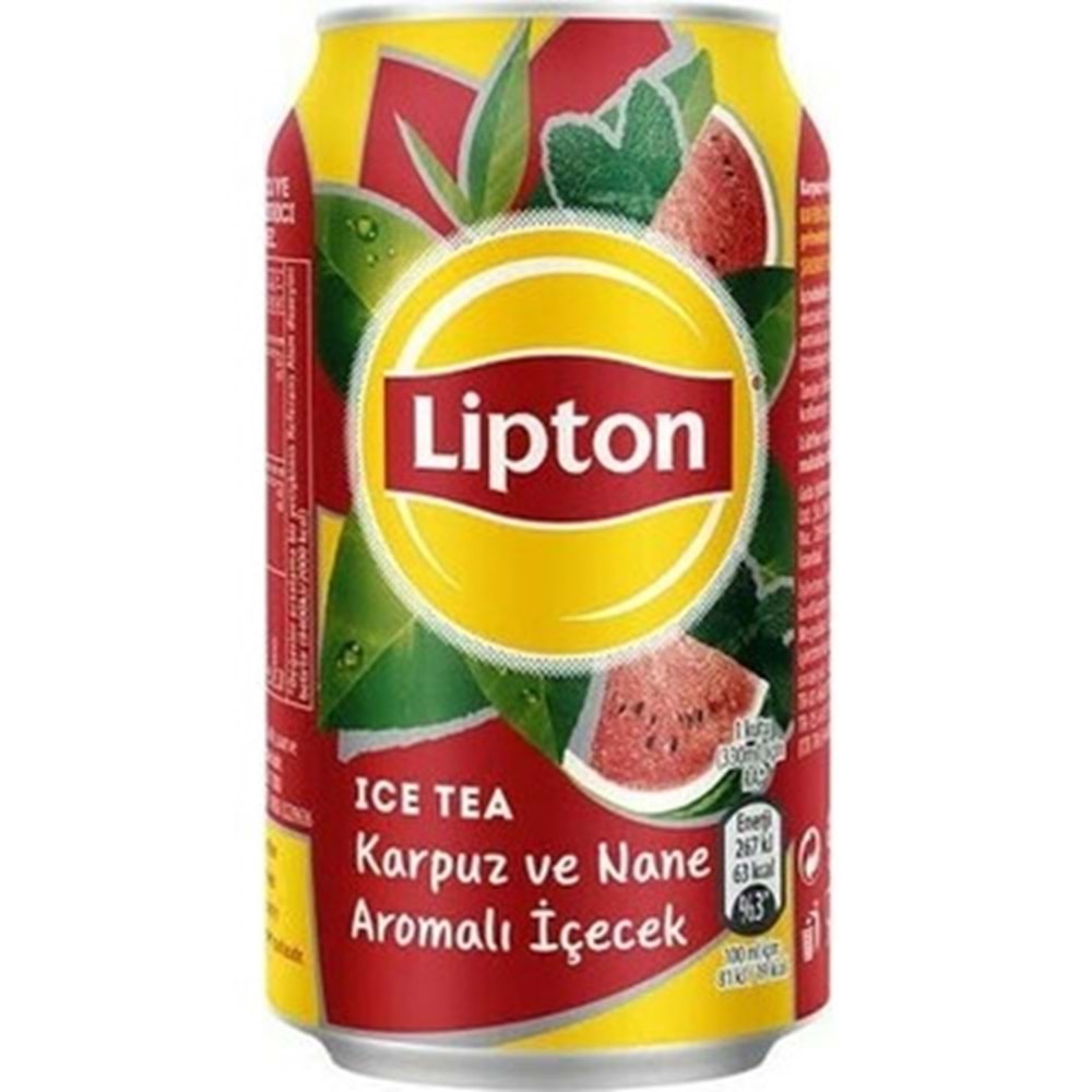 LIPTON ICE TEA KARPUZ VE NANE 330ML.