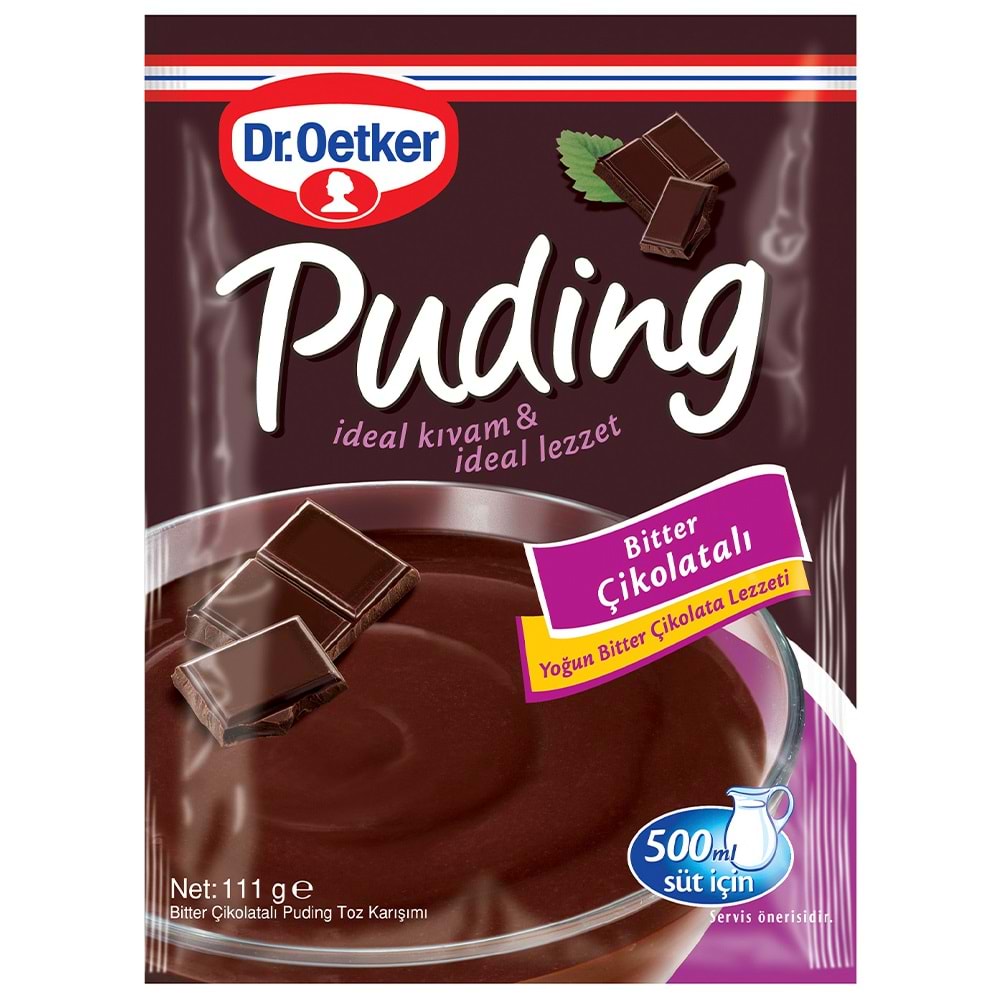 DR OETKER ÇİKOLATA PARÇALI PUDİNG 111G