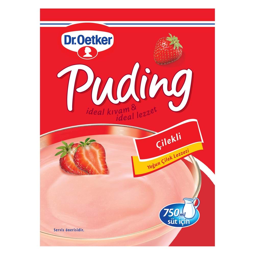 DR OETKER ÇİLEKLİ PUDİNG 120G