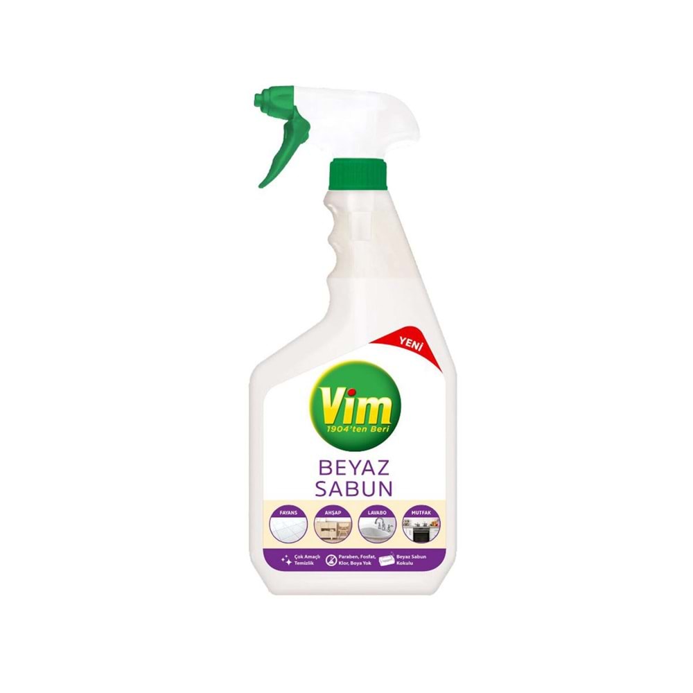 VİM BEYAZ SABUNLU YÜZEY TEM. 750 ML