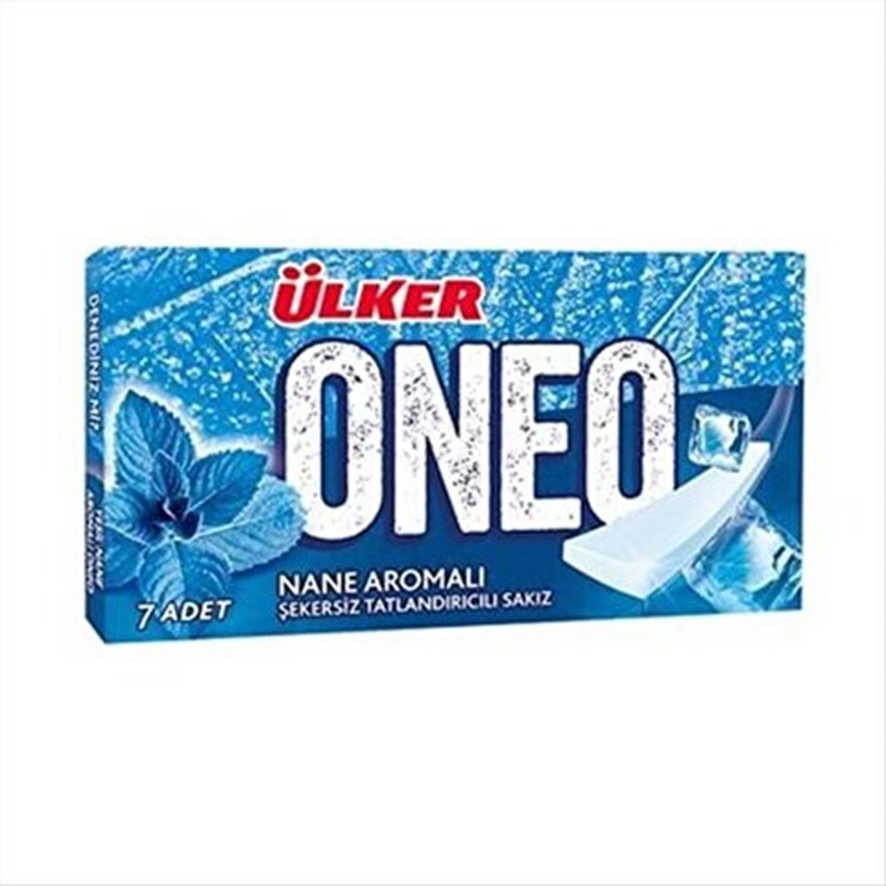 ÜLKER ONEO NANE AROMALI SLİMS SAKIZ 14 G