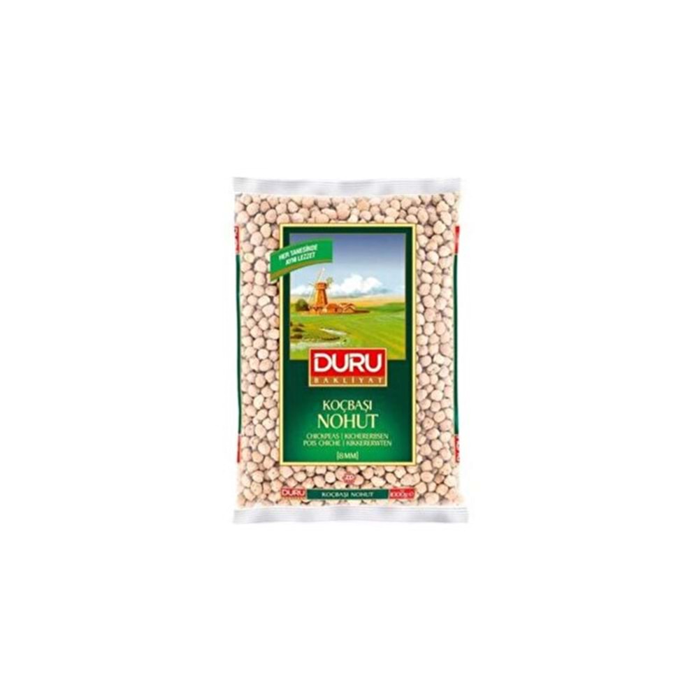 DURU KOÇBAŞI NOHUT 9 MM 1 KG