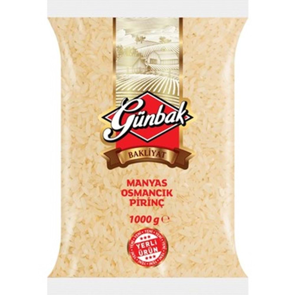 GÜNBAK OSMANCIK PİRİNÇ 1KG