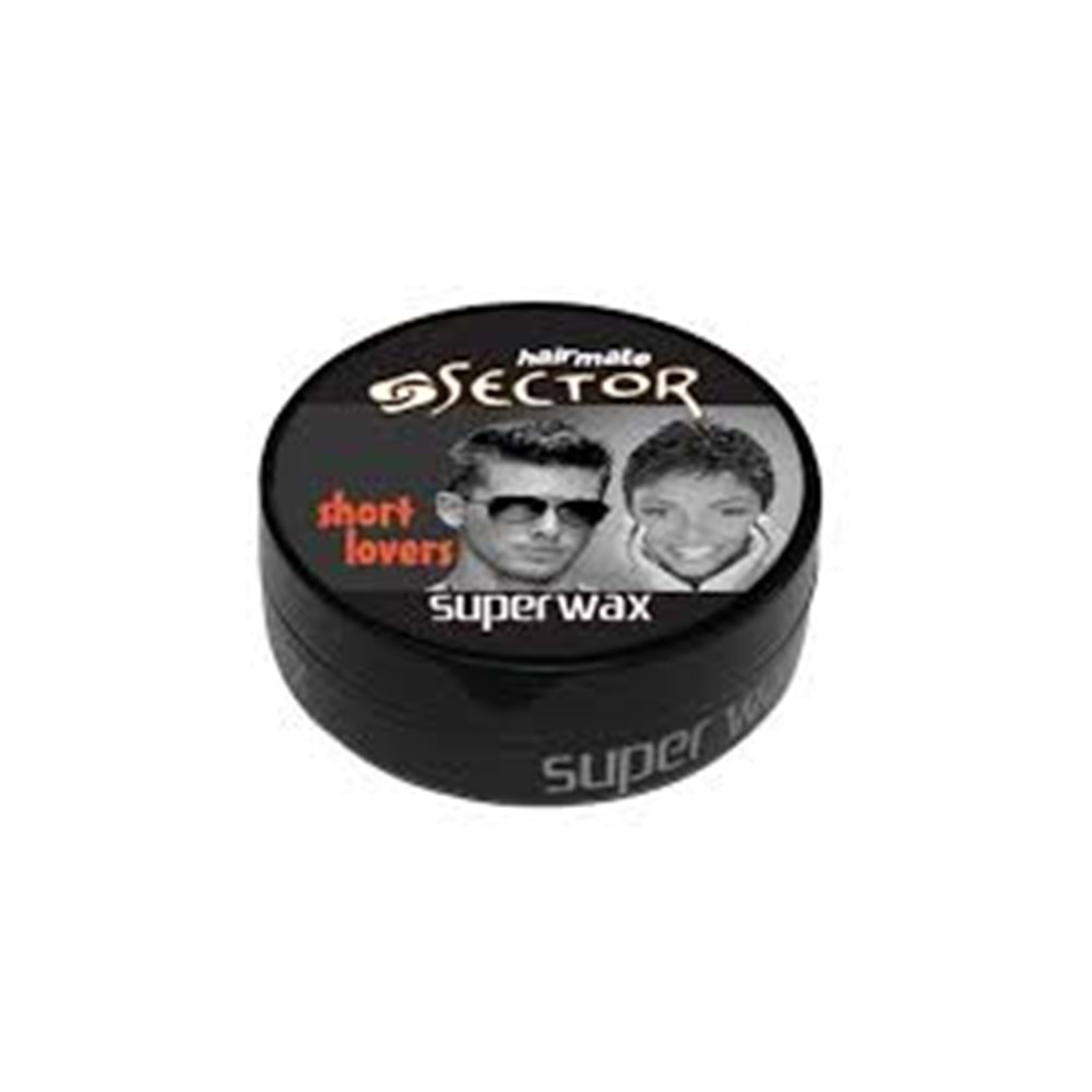 SECTOR SÜPER WAX STRONG 150.ML BLACK