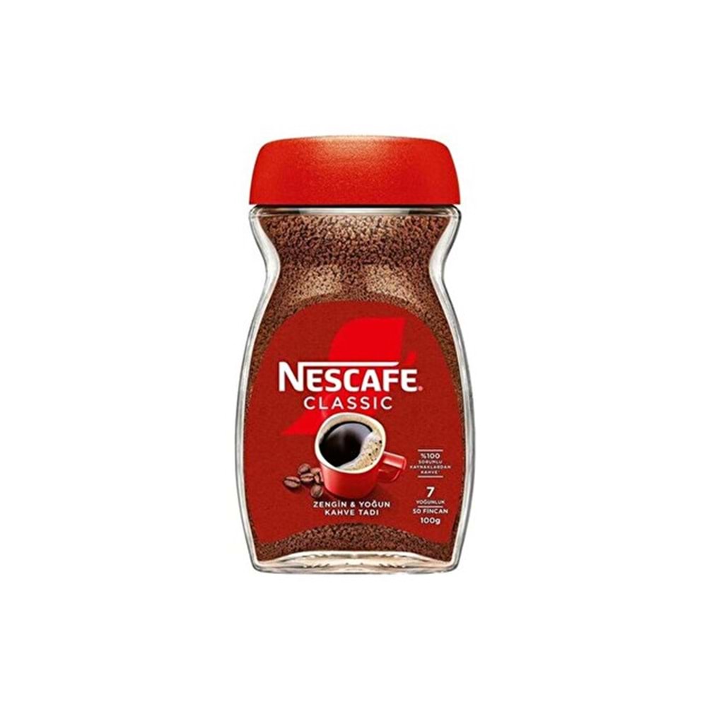 NESCAFE CLASSIC KAVANOZ 100G