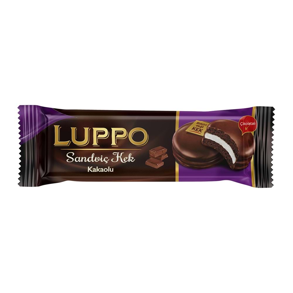 LUPPO SANDVİÇ KEK MİNİ KAKAO 55G