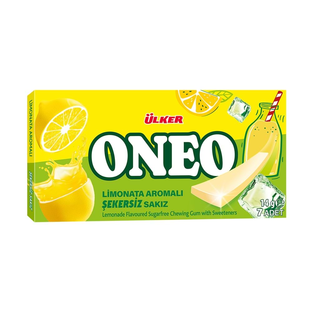 ONEO LİMONATA AROMALI SAKIZ 14 G