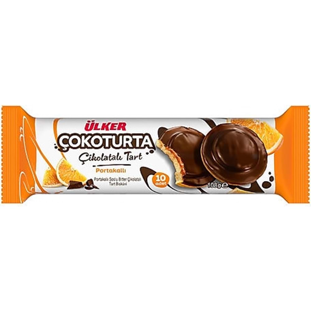ÜLKER ÇOKOTURTA ÇİKOLATALI TART 108GR