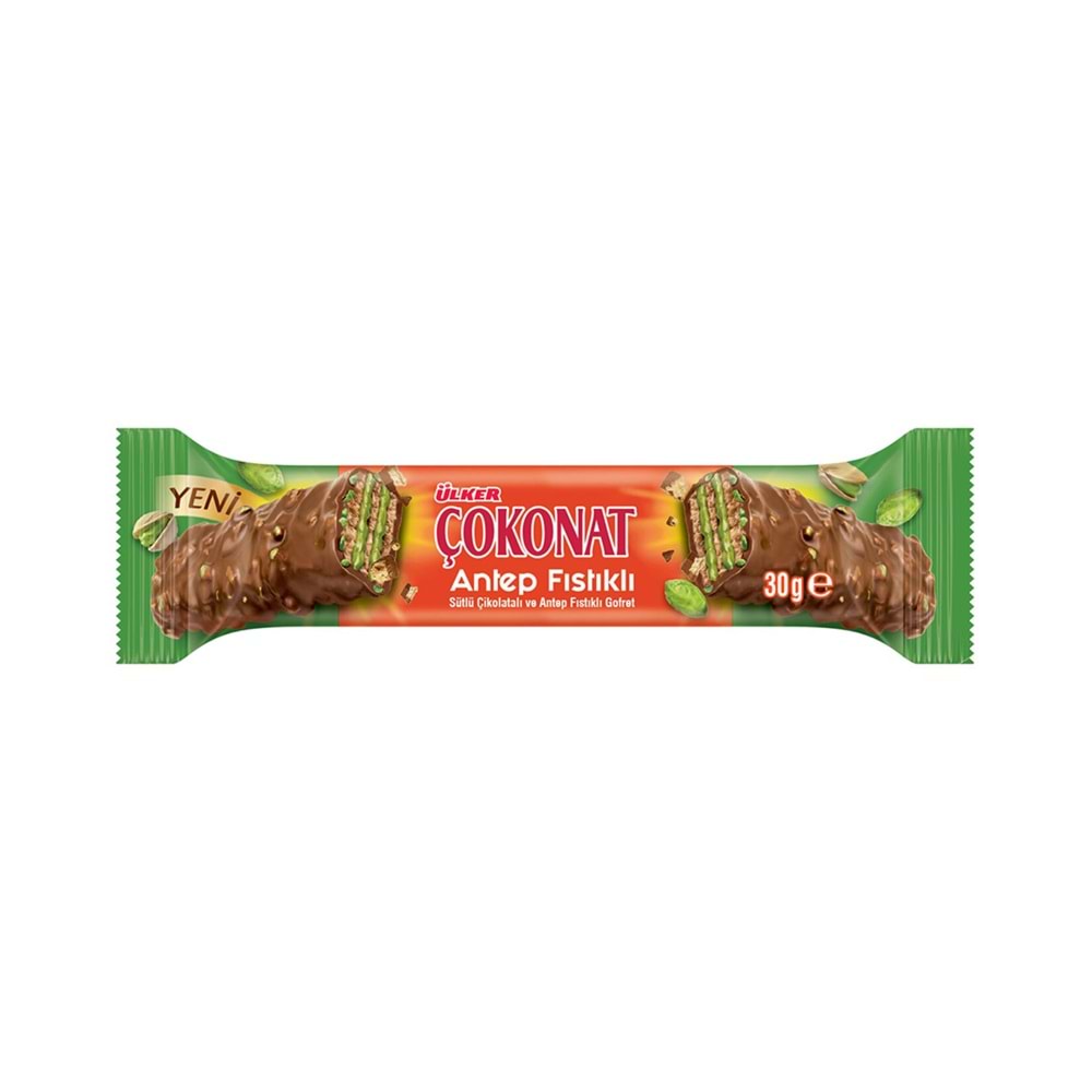 ÜLKER ÇOKONAT ANTEP FISTIKLI 30 GR