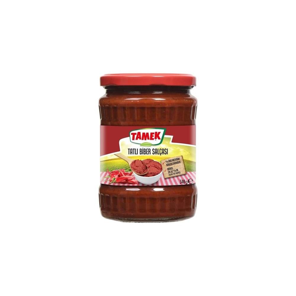 TAMEK DOMATES-BİBER SALÇASI 540G
