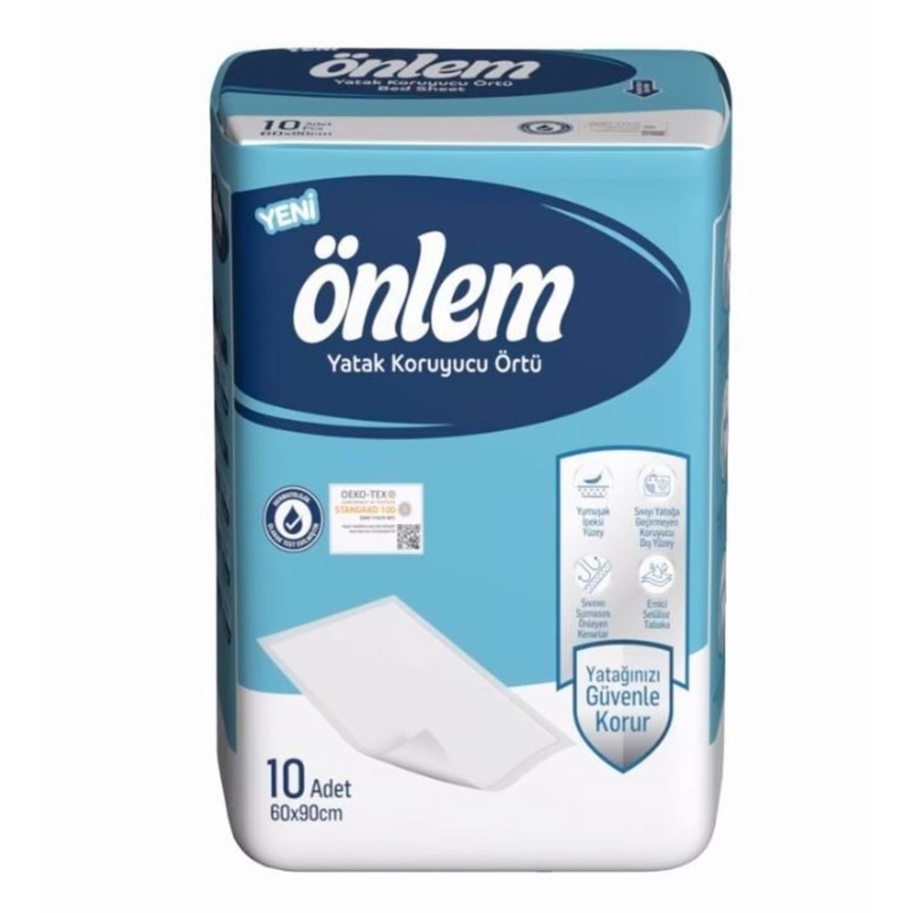 ÖNLEM YATAK KORYUCU ÖRTÜ 10 ADET
