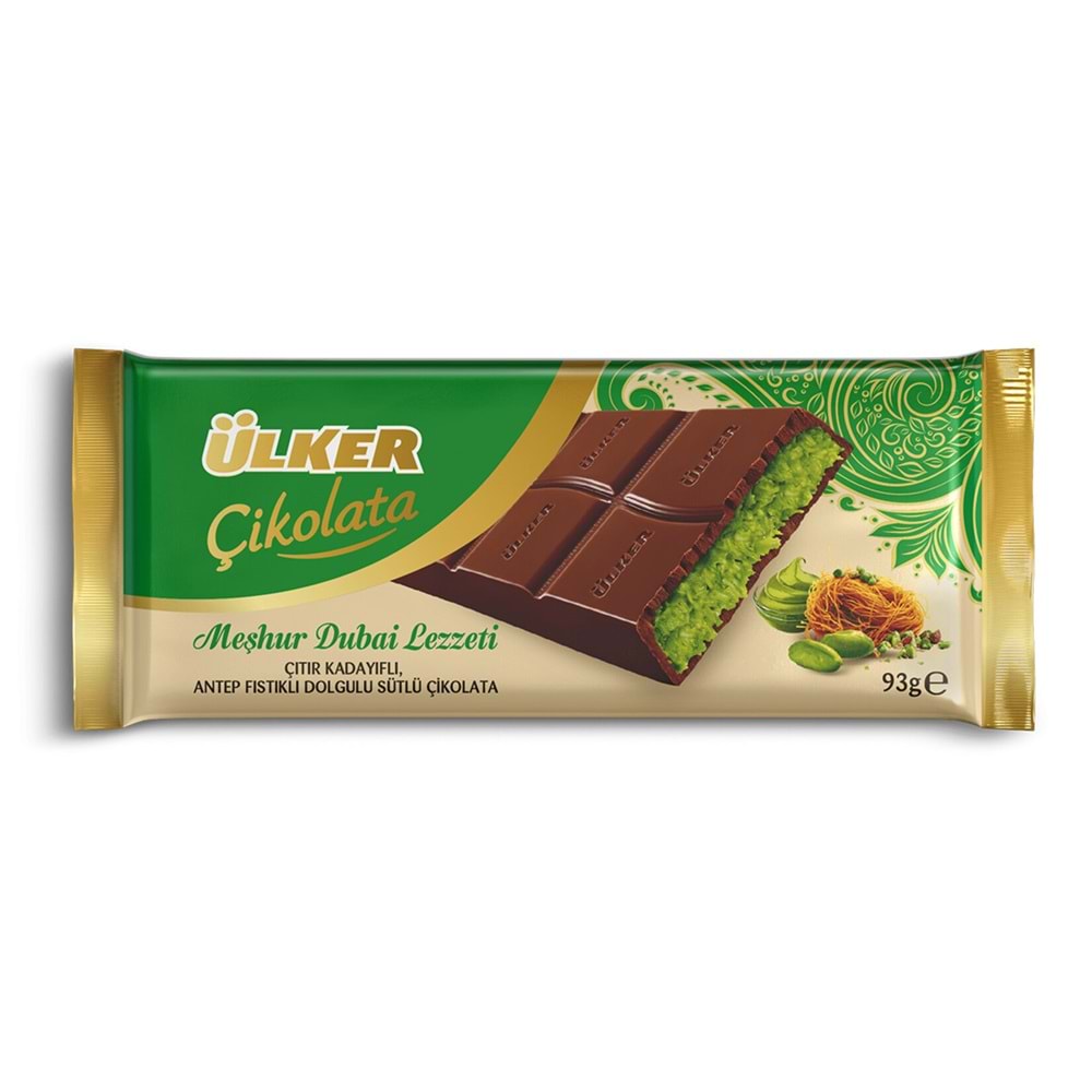 ÜLKER DUBAİ ÇİKOLATASI 93 GR