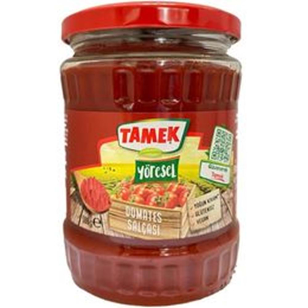 TAMEK DOMATES SALÇASI 588 GR