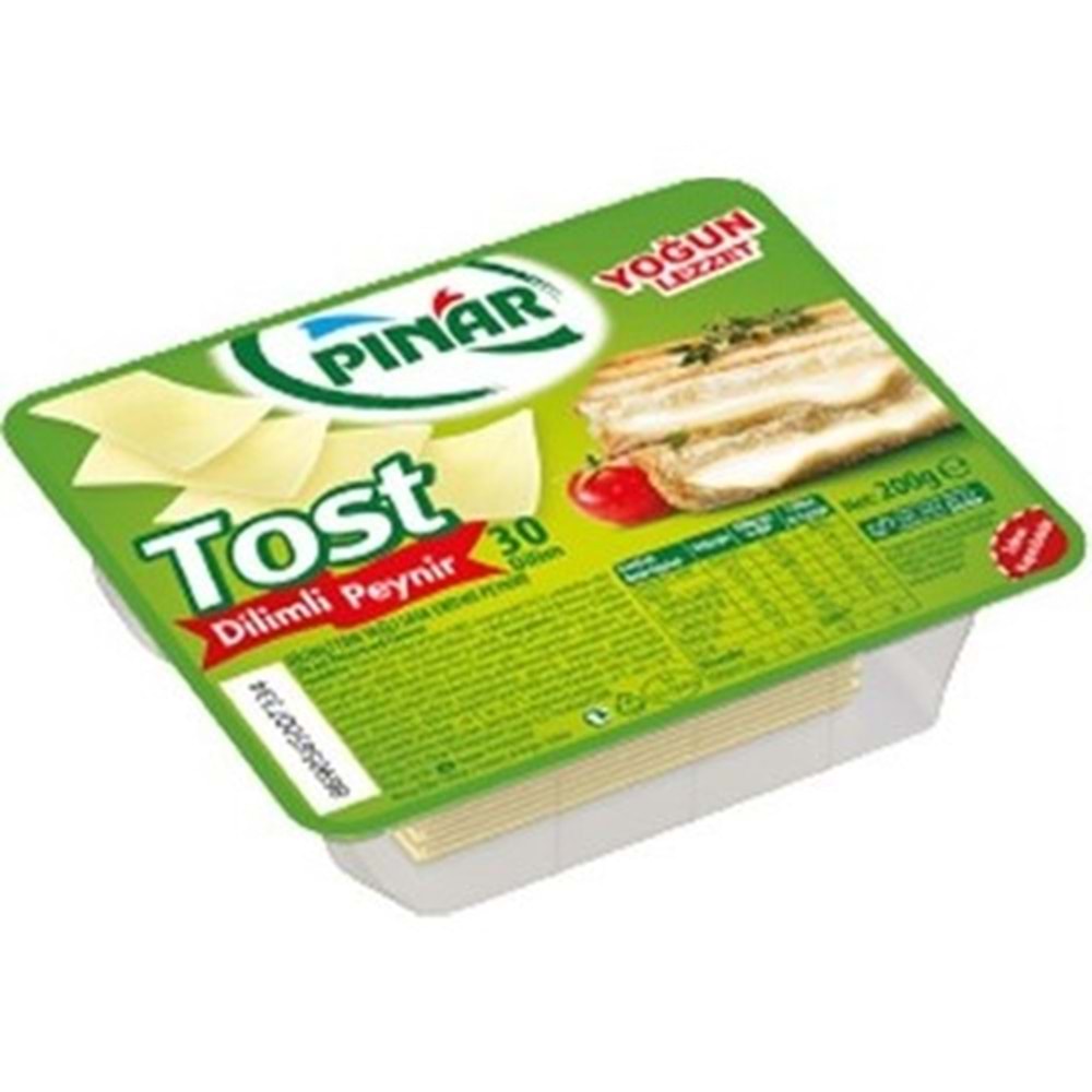 PINAR DİLİMLİ TOST PEYNİRİ 200G