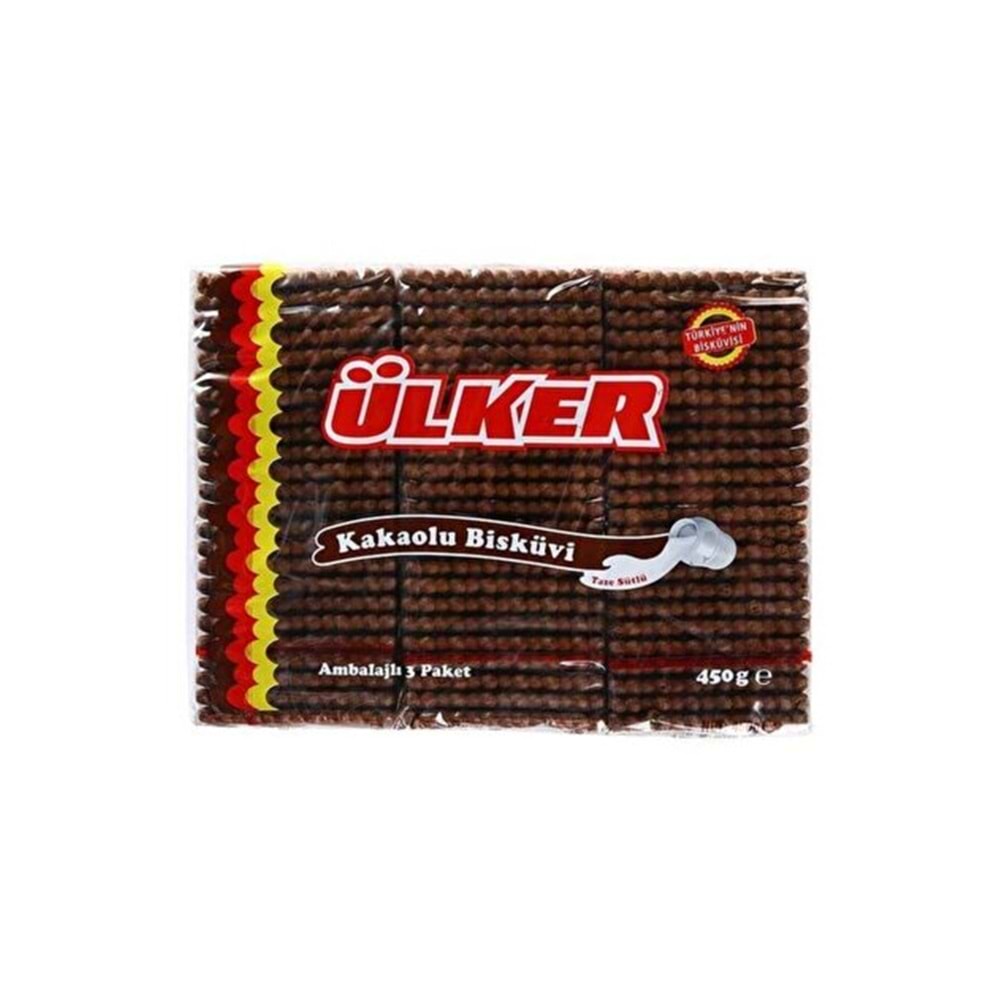 ÜLKER KAKAOLU BİSKÜVİ 450G