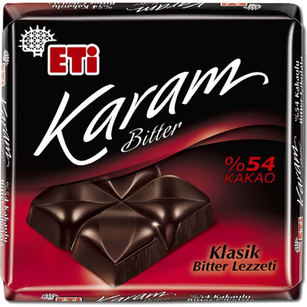ETİ KARAM BİTTER %54 60 GR