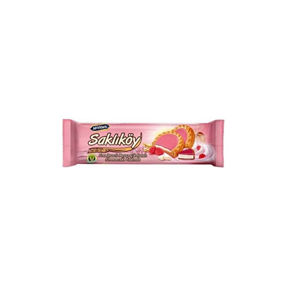 SAKLIKÖY FRAMBUAZLI BİSKÜVİ 100G