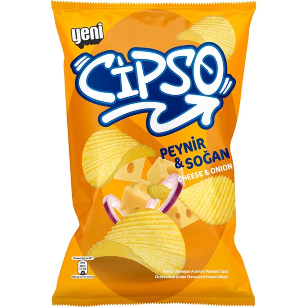 CİPSO PEYNİR SOĞAN 104 GR